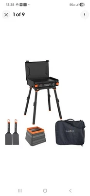 Blackstone портативный 20 в кемпинг сковорода набор с подставкой, чехол, новый открытая коробка - Изображение 1 из 4