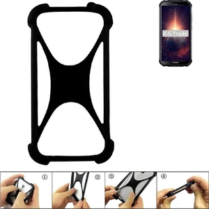Schutzring für Doogee S40 Pro Silikoncase Softcase Bumper Schutz Hülle schwarz - Bild 1 von 5
