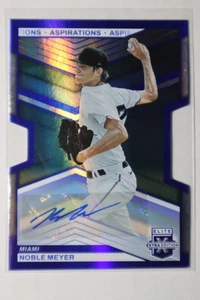 2023 Panini Elite Extra Edition - Noble Meyer Auto #51 Signatures /65 - Picture 1 of 2