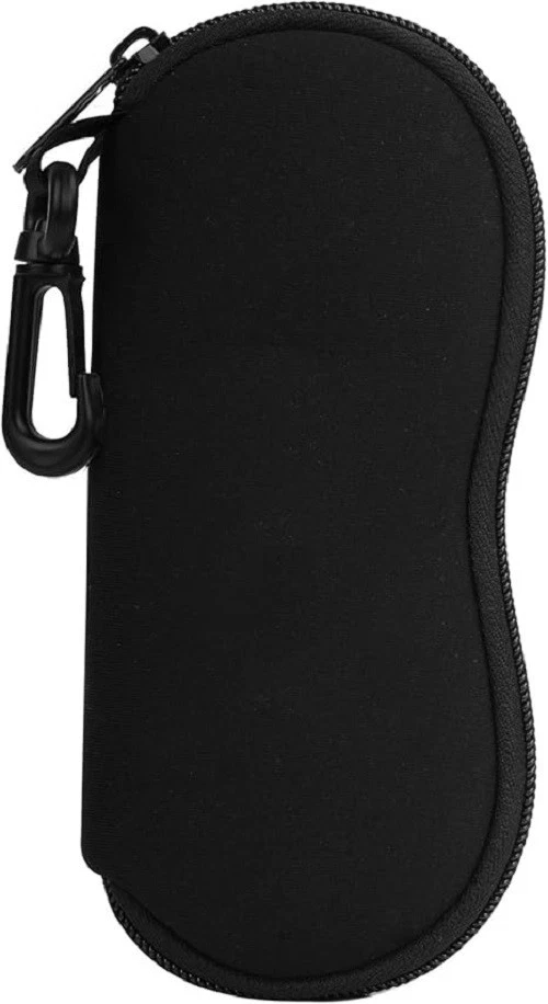 Funda Neopreno Para Lentes EasyCover - Tamaño XL (10x22 Cm), Negro, Con Mosquetón, Protección Golpes