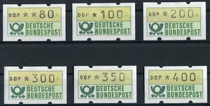 Bund ATM 1.1 VS 9 postfrisch Automatenmarken 400,350,300,200 .... Pf. BRD 1993 - Bild 1 von 3