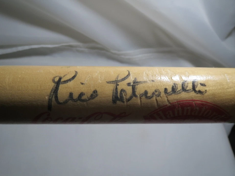Vintage Rico Petrocelli Autographed Signed Mini 18" Bat - Image 1 of 4