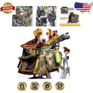 Secure Dog and Cat Bike Basket - Easy Install Pet Carrier with Reflective Strips - Picture 1 of 11