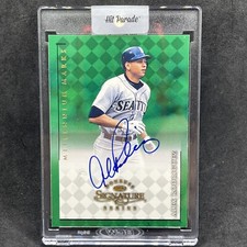 ALEX RODRIGUEZ 1998 Donruss Signature Series MILLENNIUM MARKS AUTO AUTOGRAPH SP!