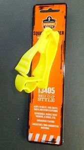 ERGODYNE SQUIDS GLOVE GRABBER HOLDER 3405 High Visibility Lime - Picture 1 of 5