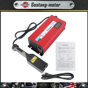 Cargador de batería de 36 voltios 12 amperios enchufe estilo "D" para carro de golf EZGO TXT Club Car - Imagen 1 de 11