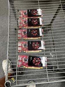 HP AMD FirePro W2100 2GB DDR3 Graphics Card 2x DP Low Profile Lot of 5 - Picture 1 of 2