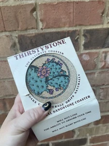 Posavasos vintage 1988 Thirsty Stone Desert Landscapes 4 nuevos en caja - Imagen 1 de 5