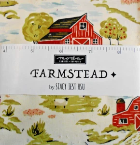 MODA FABRICS "FARMSTEAD" CHARM PACK BTCP - Picture 1 of 1