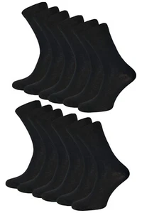 Socks Lab Back to School Boys Classic School Socks Cotton Rich Multipacks - Picture 1 of 10