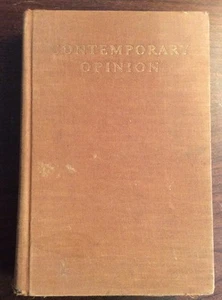 Contemporary Opinion 1933 HB Taft McDermott Jensen BookGnu - Picture 1 of 12