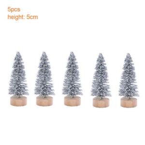 New Mini Christmas Tree Fake Pine Trees Diy Colorful XMAS Photo Prop For Party 