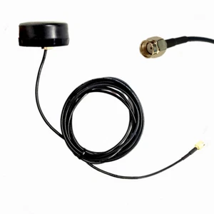 WIFI Antenna Dual Band 2.4GHz/5.8GHz screw mount RP-SMA plug bluetooth wimax - Picture 1 of 10