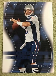 2004 Upper Deck SP Authentic TOM BRADY #51 New England Patriots Buccaneers - Picture 1 of 2