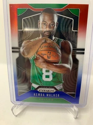 2019-20 PANINI PRIZM BASKETBALL RED WHITE BLUE KEMBA WALKER - Image 1 of 2