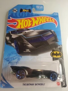 Hot Wheels The Batman Batmobile Black #56 56/250 2021 Batman 2/5 - Picture 1 of 3