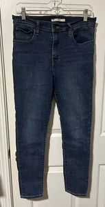 Levi’s Jeans Women's 721 High Rise Skinny Stretch Ankle Jegging Denim Size 30 - Picture 1 of 8