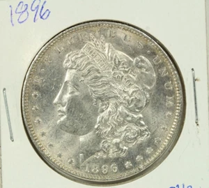 1896 Morgan Dollar : Choice BU - Picture 1 of 2