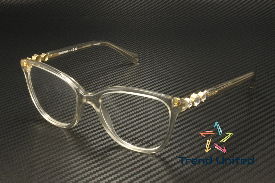 Lente de demostración beige transparente SWAROVSKI SK2020 3003 52 mm para mujer Foto 1 de 4