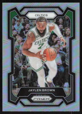 2023-24 Panini Prizm Silver #31 Jaylen Brown Boston Celtics - Image 1 of 2