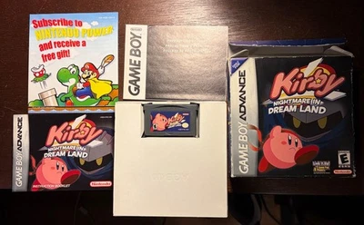 Kirby: Nightmare in Dream Land GBA Completo CIB Completo en Caja PROBADO Foto 1 de 4