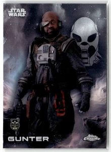 2025 TOPPS CHROME STAR WARS DEBUT GUNTER #57 - Picture 1 of 2