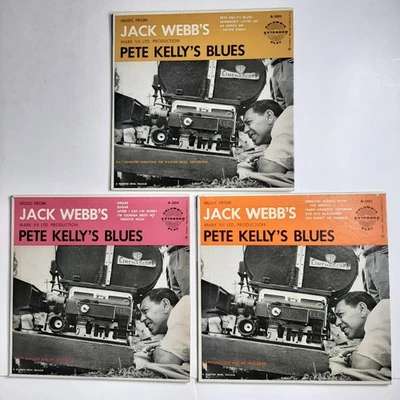 MUSIC FROM JACK WEBB'S PETE KELLY'S BLUES - (3)  7" 45 rpm EPs Columbia NM-EX - Image 1 of 4