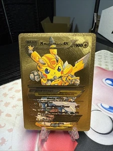 M Mecha Pikachu EX HP1900 Goldfoil Fan Art Karte Propulsion Spear💥💥💥 - Bild 1 von 2