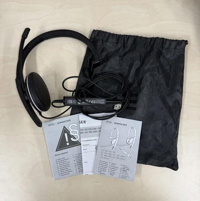 Sennheiser Epos SCGD5 Wired Headset And Protective Bag - Image 1 of 4
