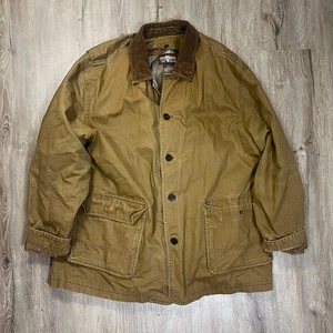 Chaqueta Levis Chore Cuello Pana Para Hombre XXL 2XL Marrón Tostado Algodón Granero - Imagen 1 de 8