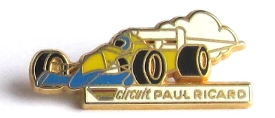 Pin's F1 CIRCUIT PAUL RICARD JAUNE Signé: Arthus Bertrand Paris Vintage #5/17 - Photo 1/3