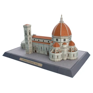 Puzzle 3D CATTEDRALE DI SANTA MARIA DEL FIORE FIRENZE , Modello di carta - Foto 1 di 5