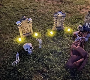 Halloween Realistische Skelett Pfähle Outdoor Indoor Spukhaus Deko - Bild 1 von 7