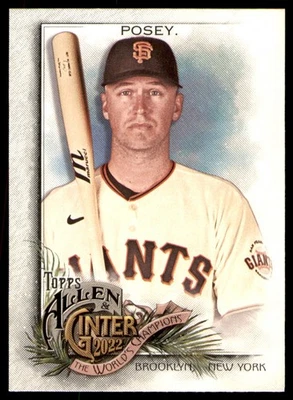 2022 Topps Allen & Ginter #77 Buster Posey San Francisco Giants Card - Image 1 of 2