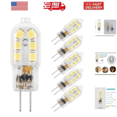 G4 LED Bulb, 12V Bi Pin Base Bulb, NOT Dimmable G4 20W Light Bulb Equivalent,... - Image 1 of 4
