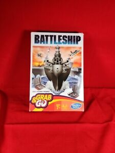 Hasbro Battleship Grab and Go Game - Travel Size Game Age 7+ 2 Player Freepost 