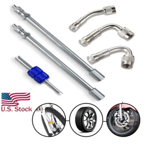 Dual Wheel Valve Stem Extensions For RV Tires Truck Motorhome Coach Pickup Boat - Picture 1 of 7