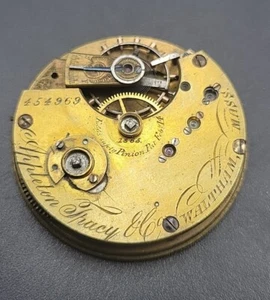 Mod 1865 Waltham 10s Appleton Tracy Reloj Bolsillo Movimiento 15j - Imagen 1 de 6