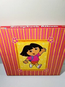 RARE Dora the Explorer 2005 VTG Scrapbook Sticker Album 13” x 12” W/ Stickers - Picture 1 of 7