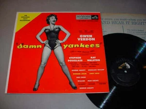 DAMN YANKEES LP Gwen Verdon Original Cast - RCA Victor LOC-1021 - Picture 1 of 1