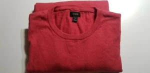 J-Crew Cotton/ Cashmere Crewneck Sweater Mens Sz XL A48* - Picture 1 of 7