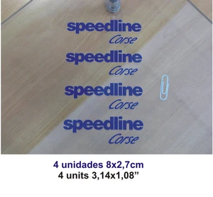 Sticker Vinilo Decal Vinyl Aufkleber Autocollant Speedline Speed line corse - Imagen 1 de 2