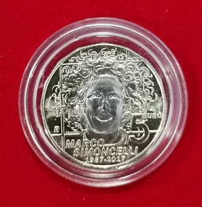 5 Euro 2017 Bimetall SAN MARINO Marco SIMONCELLI SIC 58 - Bild 1 von 2