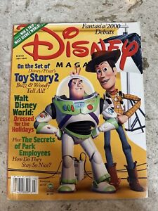 2000 The Disney Magazine Toy Story 2 Cover Excellent Condition!