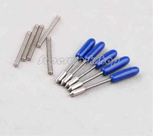 5x 60 Degree HIGH QUALITY GRAPHTEC VINYL CUTTER PLOTTER BLADES - Picture 1 of 4