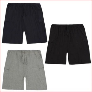 Pantalones cortos informales de algodón talla grande para hombre talla grande talla grande talla 3XL 4XL 5XL - Imagen 1 de 4