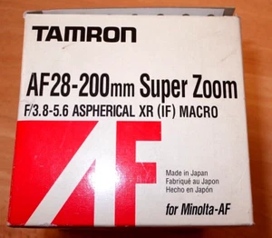 SONY A/Minolta DYNAX .Tamron 28-200mm AF/YOU MAY NEED A MOUNT ADAPTER! Sony E - Picture 1 of 12