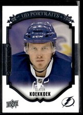 2015-16 Upper Deck Portraits Slater Koekkoek Rookie #P-91