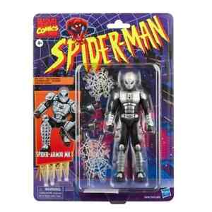 Marvel Legends Retro Spider-Man Spider Armor MK-1 6” Hasbro Action Figure
