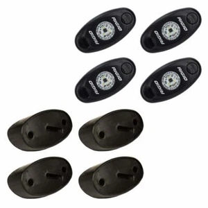 Kit de luz de roca RIGID Industries serie A - 4 luces ámbar - negro - 400243 - Imagen 1 de 2